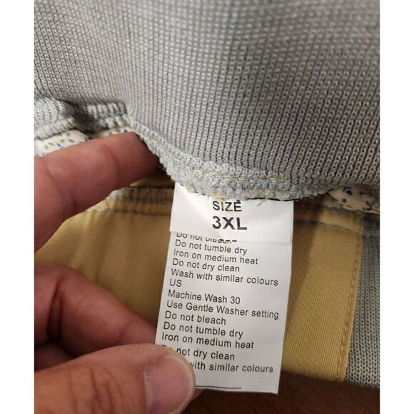 NWOT Fashion Style 3X Men's Shorts Casual Classic Fit Drawstring Summer Beach Sh - Picture 7 of 10